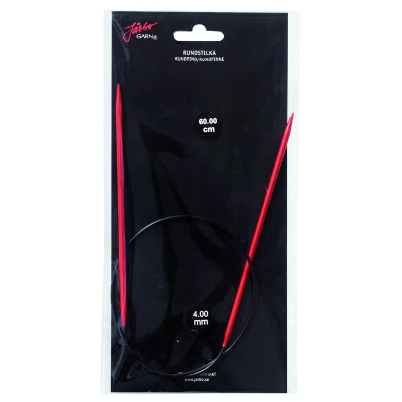 Rundstickor Alu - 60 cm (2-12 mm flera valmöjligheter) Begränsat erbjudande