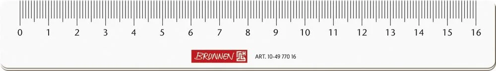 Linjal transparent I lager