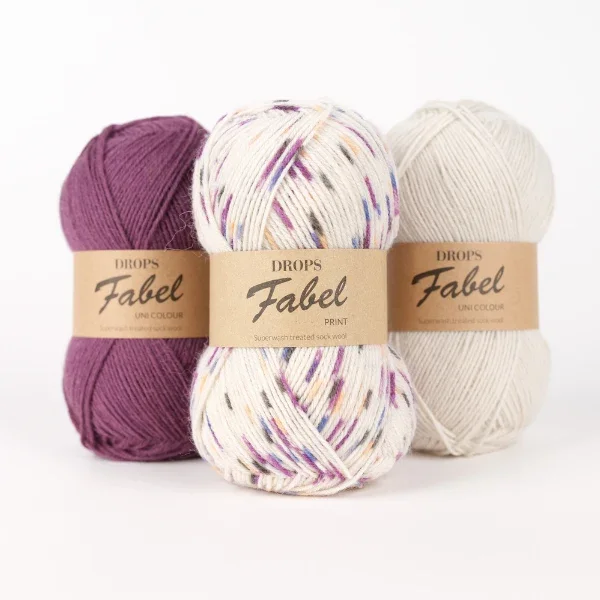 risnedsättning DROPS Fabel Print