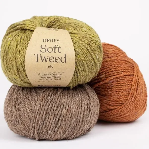 Snabb leverans DROPS Soft Tweed