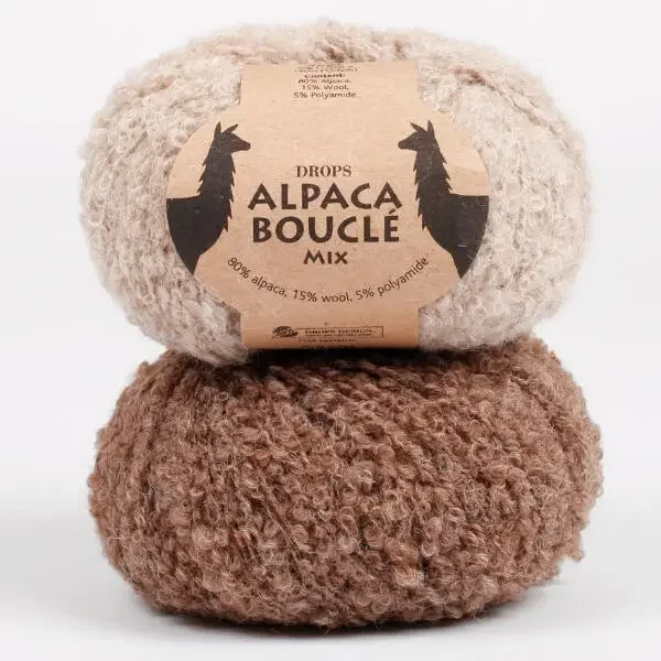 Beställ nu DROPS Alpaca Bouclé