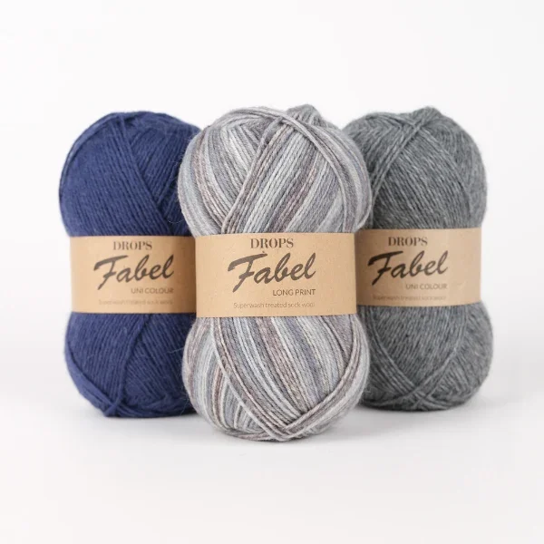Handla nu DROPS Fabel Long Print