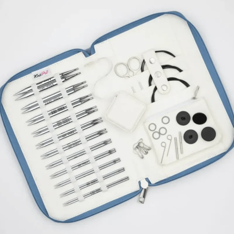 Endast denna vecka KnitPro Nova Normal Utbytbara Rundstickor Set, Regal, 13 cm