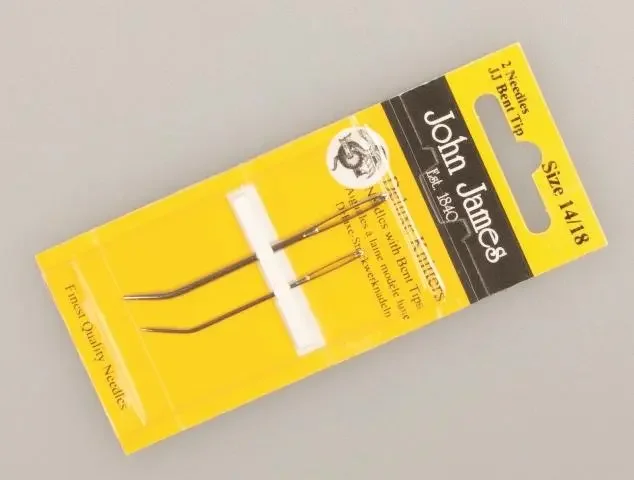 John James Deluxe Sticknål stl. 14/18 (2 nålar) Begränsad tid