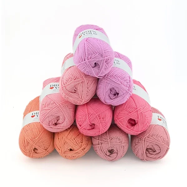Snabb frakt DROPS Loves You 7 - Sweet Rose 10 nystan