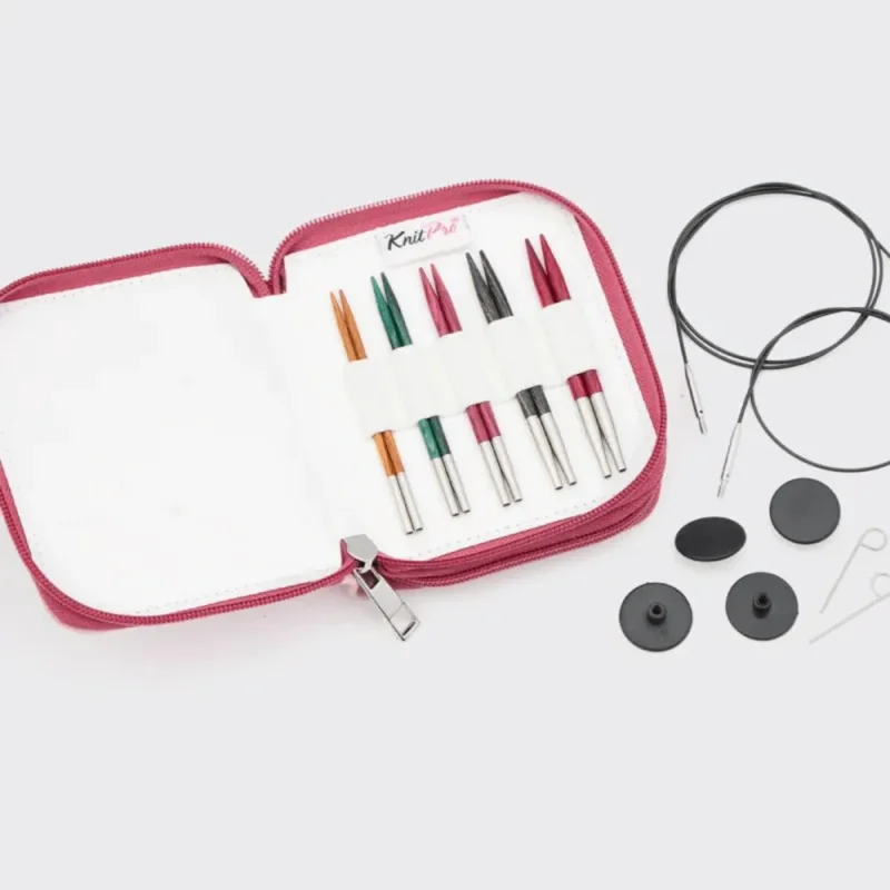 Endast idag KnitPro Dreamz Special Utbytbara Rundstickor Set, Startset, 10 cm