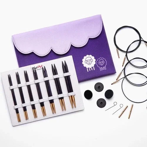 Begränsat erbjudande KnitPro J’adore Cubics Utbytbara Rundstickor Set Deluxe