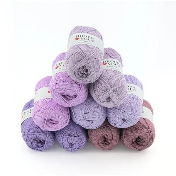 Kampanjpris DROPS Loves You 7 - Lavender Fields 10 nyst