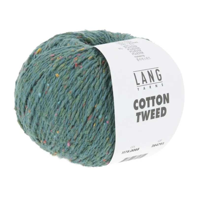 Fri frakt Lang Yarns Cotton Tweed