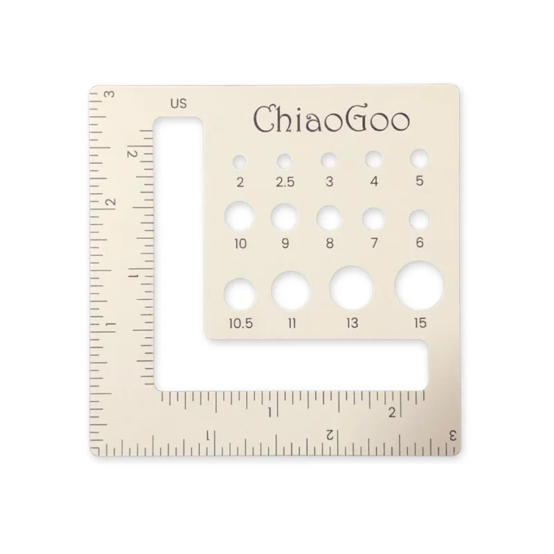 ChiaoGoo Stickmått och Masktäthetsmätare (7.5 cm) Populär