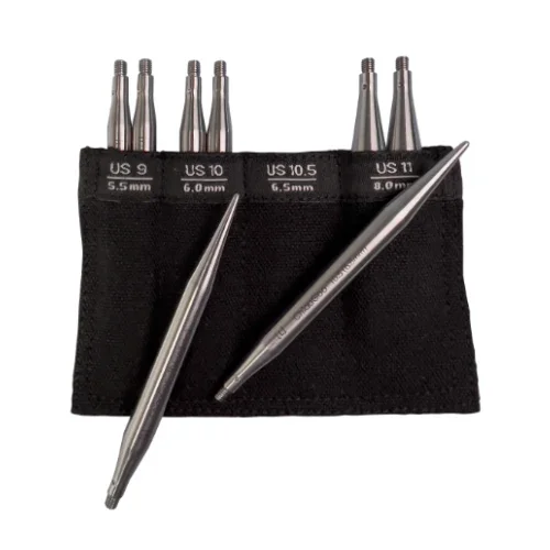 I lager ChiaoGoo Twist Fodral för Stickor (8-13 cm)