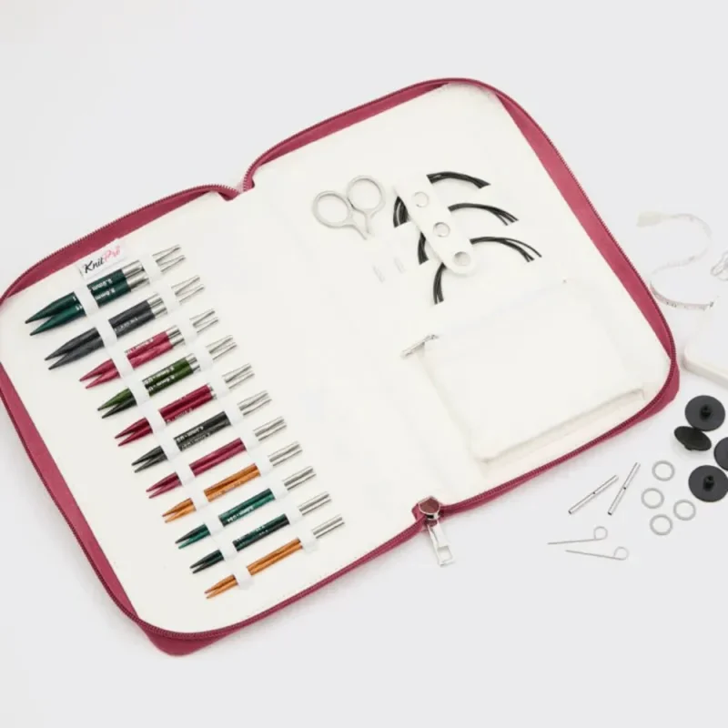 KnitPro Dreamz Special Utbytbara Rundstickor Set, Regal, 10 cm Fynd