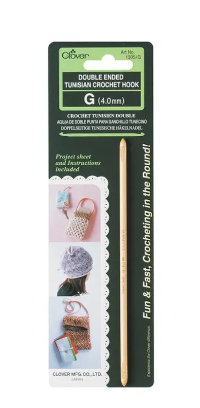 Clover Dubbel Tunisisk Virknål (4.0-6.0 mm) risnedsättning