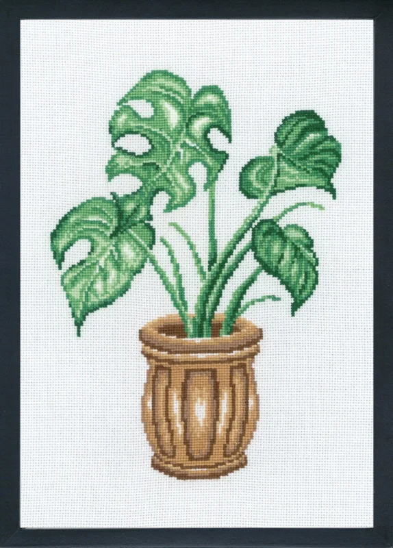 Broderikit Monstera R5601 20 x 29 cm Köp nu