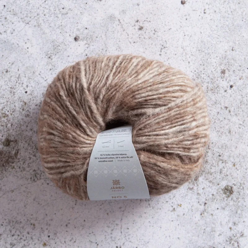 Nyhet Järbo Select No 5 Botanically Dyed Alpaca Blend
