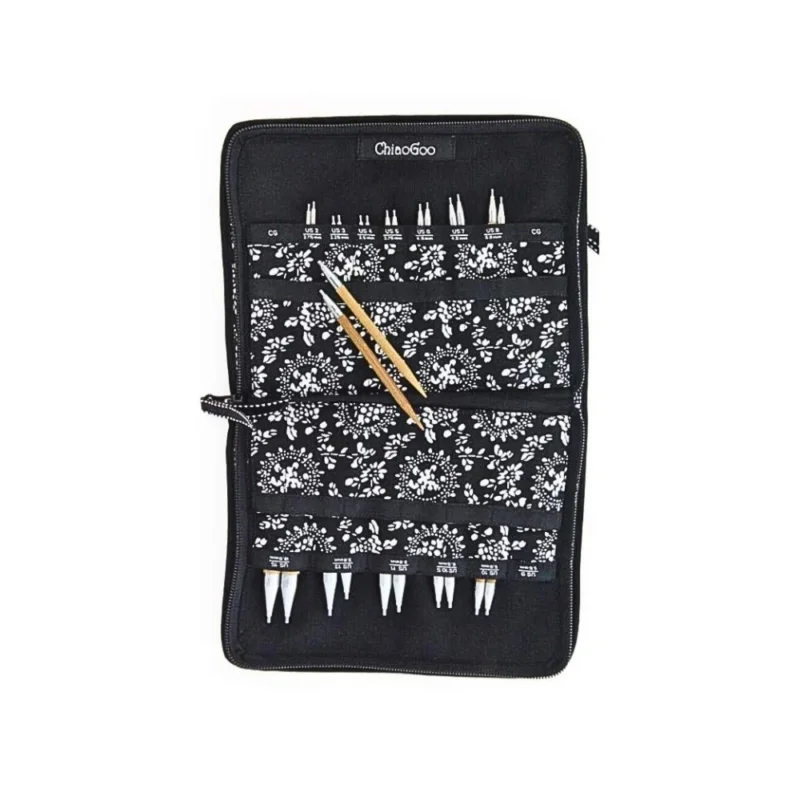 ChiaoGoo Utbytbar Rundstickesats, Spin Bambu, Small, 10 cm Erbjudande