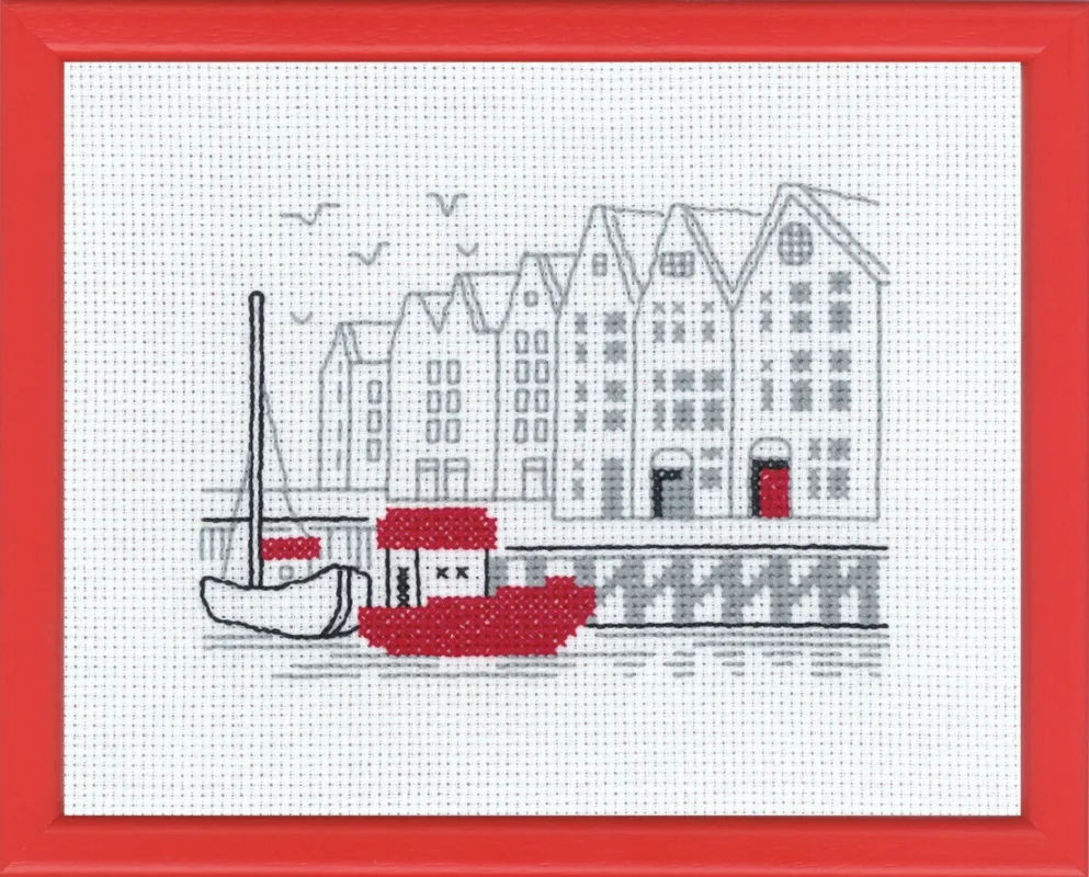 Broderikit Bergen R5651/30 18 x 14 cm Rea