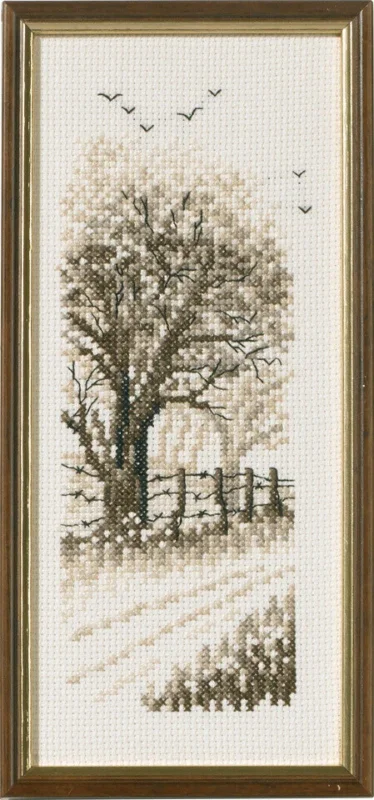Bästa pris Broderikit Skogsbrynet och gärde R5619 22 x 9 cm