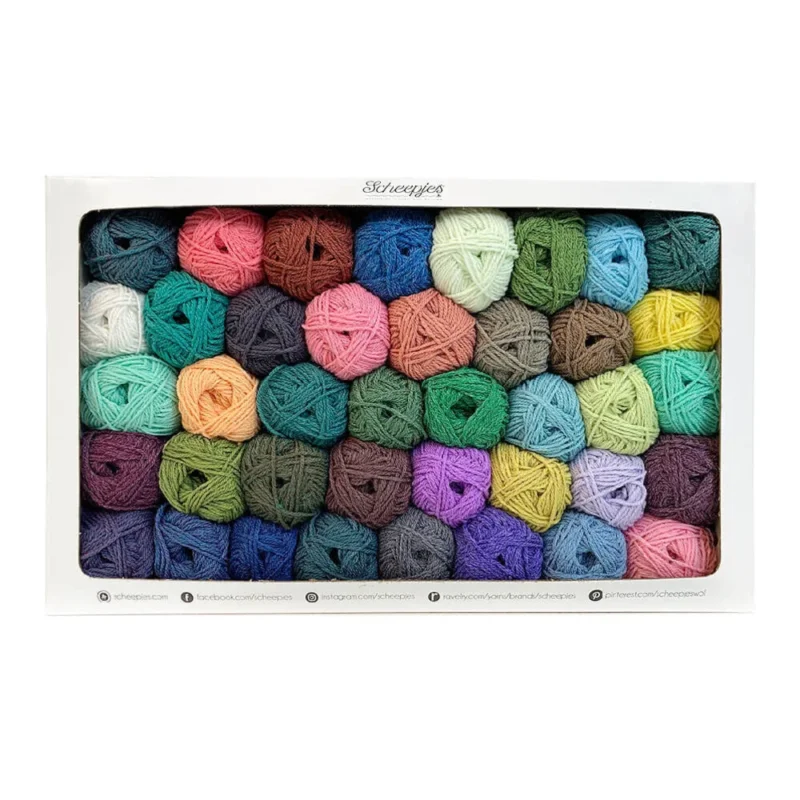 Reapris Scheepjes Scrumptious Färgpaket 80x30g
