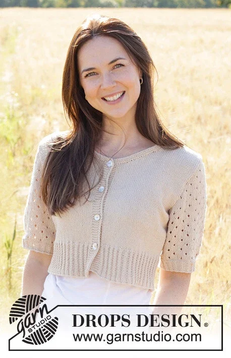 Reapris 248-28 Sand Cove Cardigan by DROPS Design