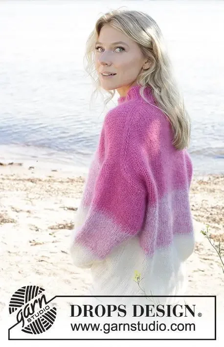 240-1 Pink Infusion by DROPS Design Kampanjpris