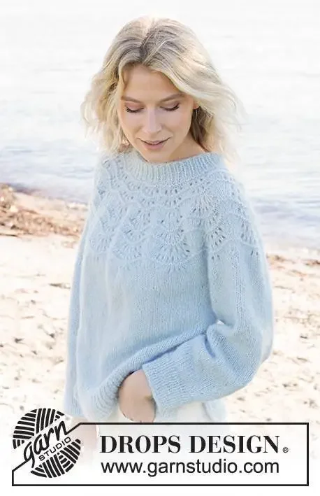 239-8 Tidal Treasures by DROPS Design Billigare