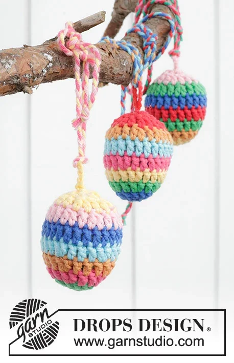 Lägg i varukorgen 0-1598 Easter Eggs by DROPS Design
