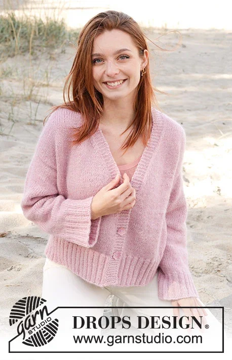 Premium 240-29 Elodie Cardigan by DROPS Design