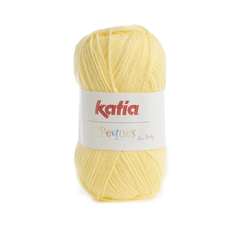 Garn Peques 50g gul Premium