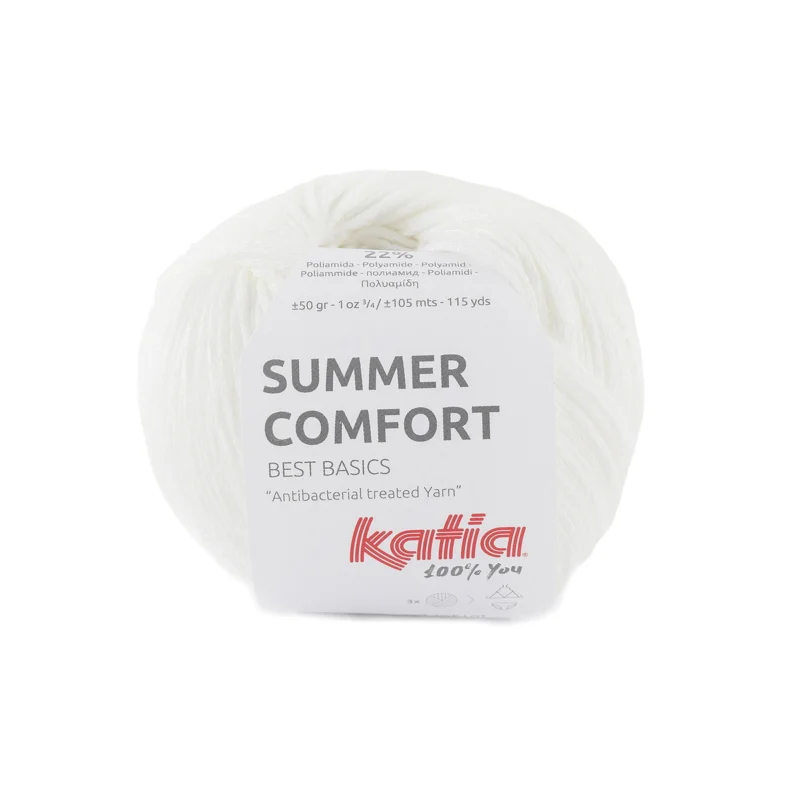 Garn Summer Comfort 50g vit Reapris
