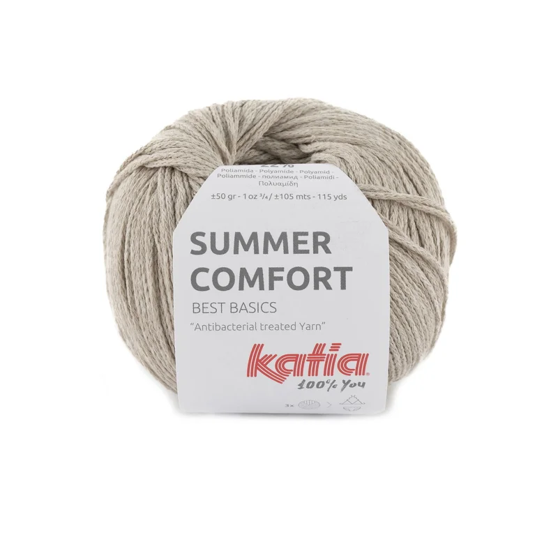 Populärt val Garn Summer Comfort 50g beige