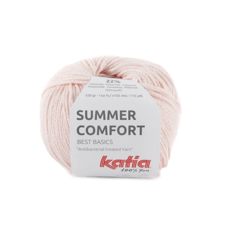 Fri frakt Garn Summer Comfort 50g rosa