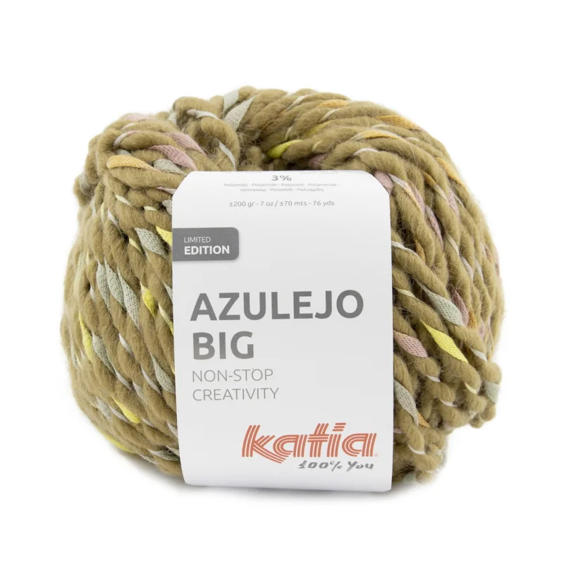 Garn Azulejo Big 200g brun Billigare