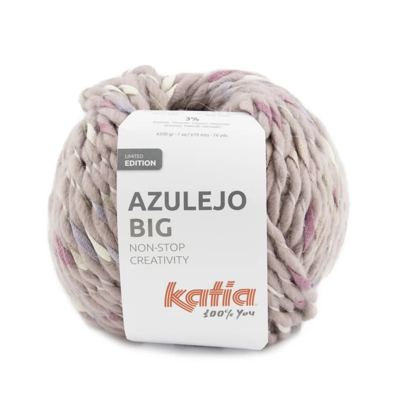 Garn Azulejo Big 200g rosa Outlet