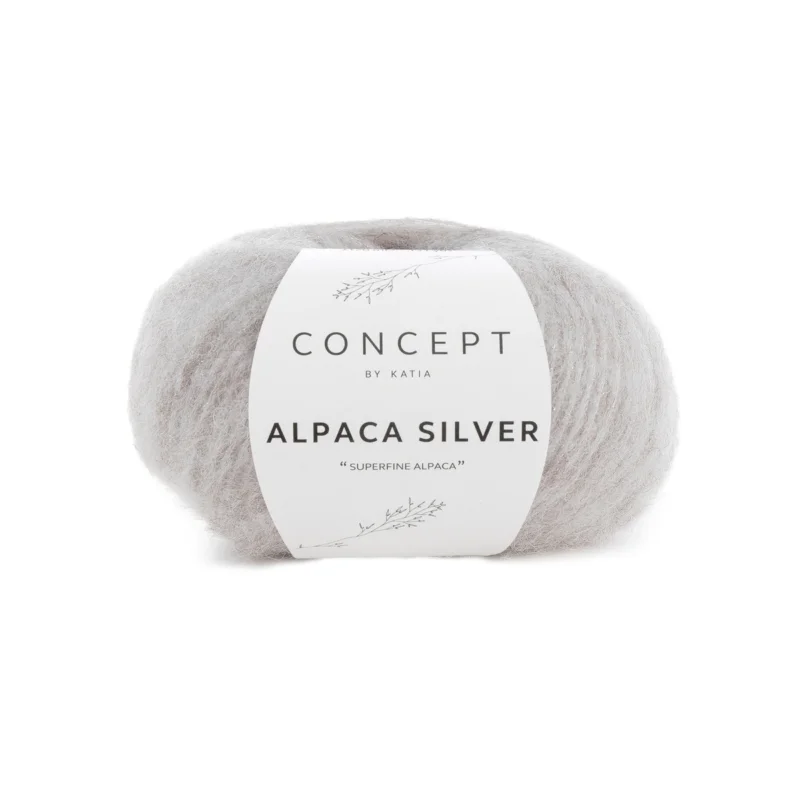 Sista chansen Garn Alpaca silver 25g beige