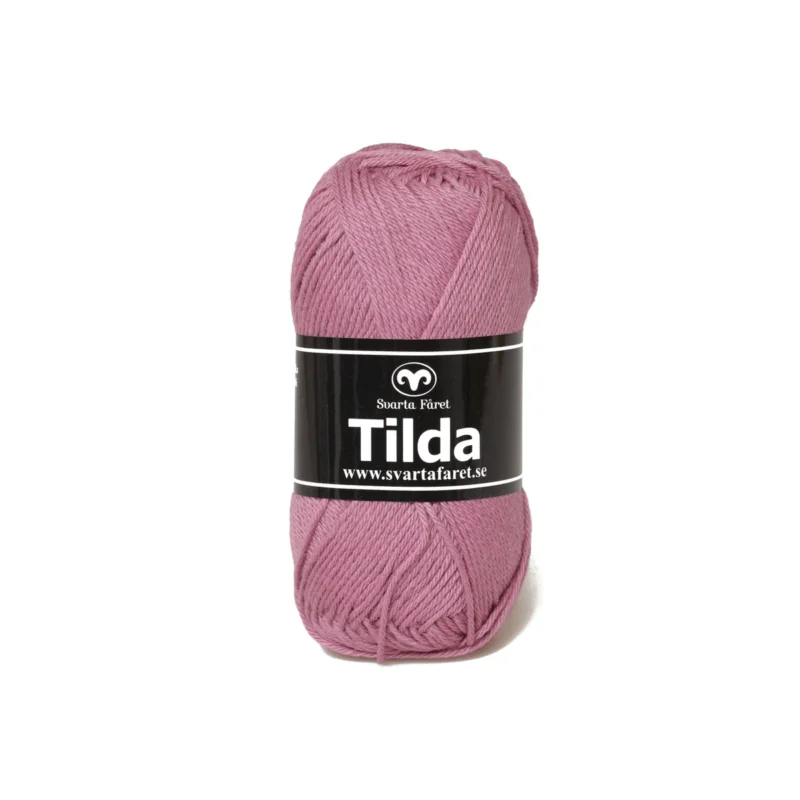 risnedsättning Garn Svarta Fåret Tilda 50g gammelrosa – Autumn pink 543
