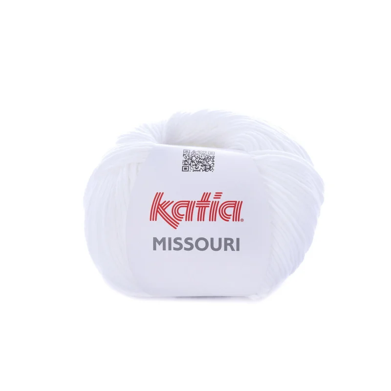 Garn Missouri 50g vit Kundfavorit