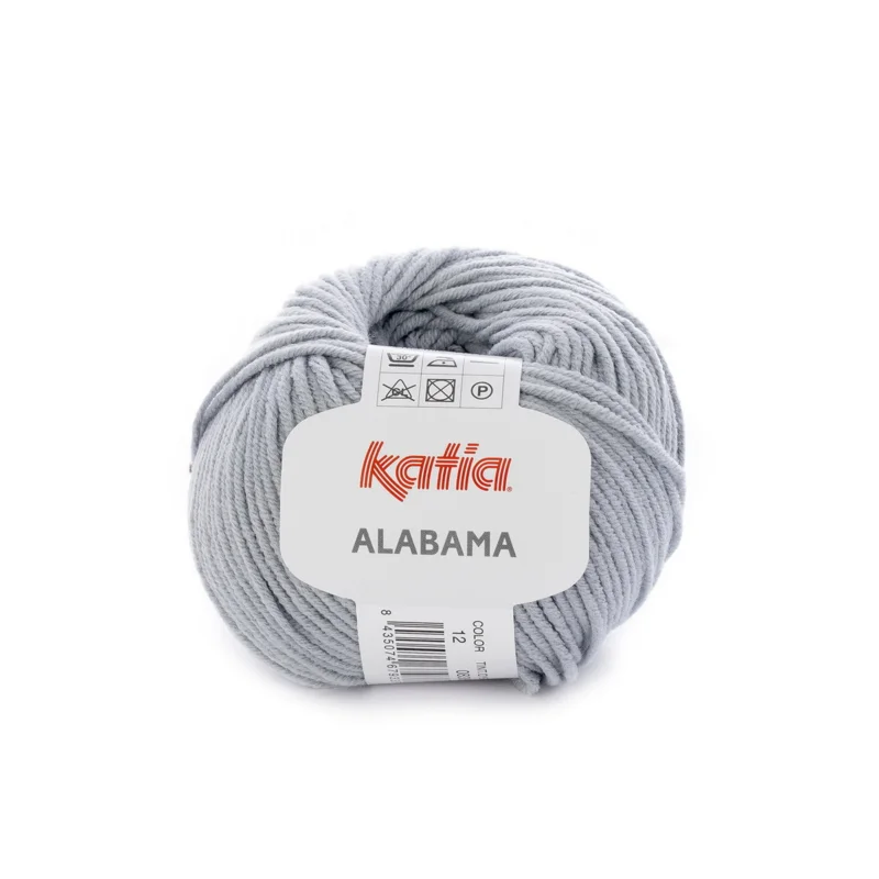 Garn Alabama 50g mörkgrå Endast denna vecka
