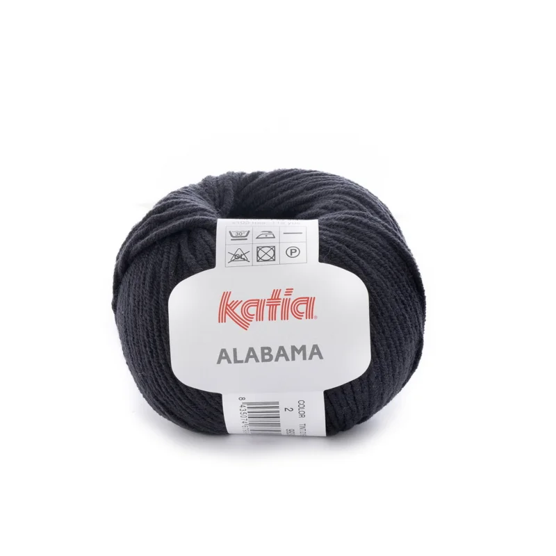 Rea Garn Alabama 50g svart