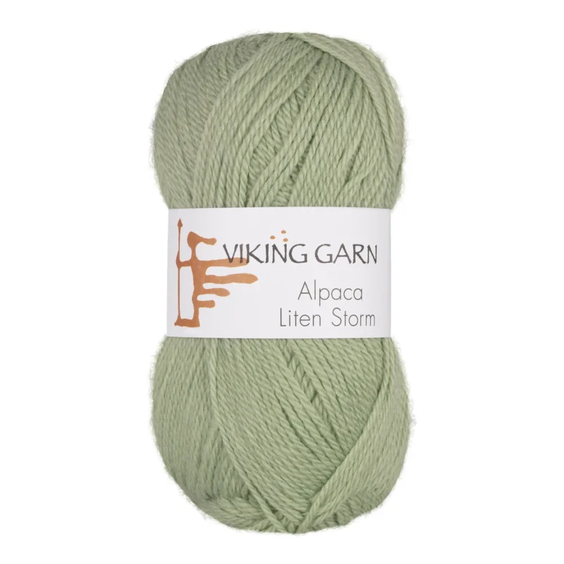 Premium Viking Garn Alpaca Liten Storm 50g mint 737