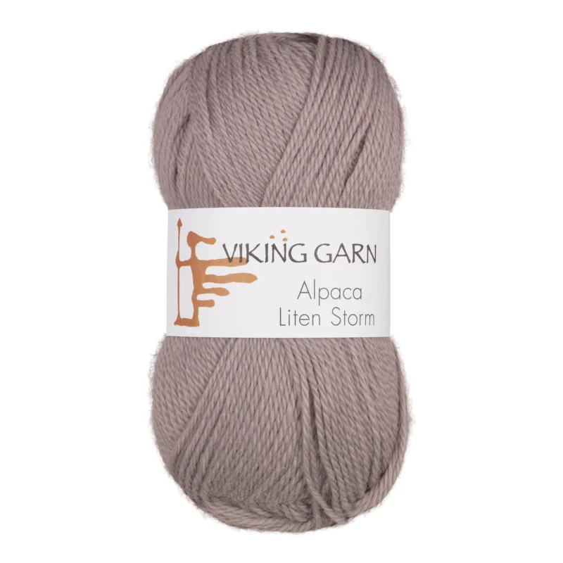 Viking Garn Alpaca Liten Storm 50g lila 767 Beställ idag