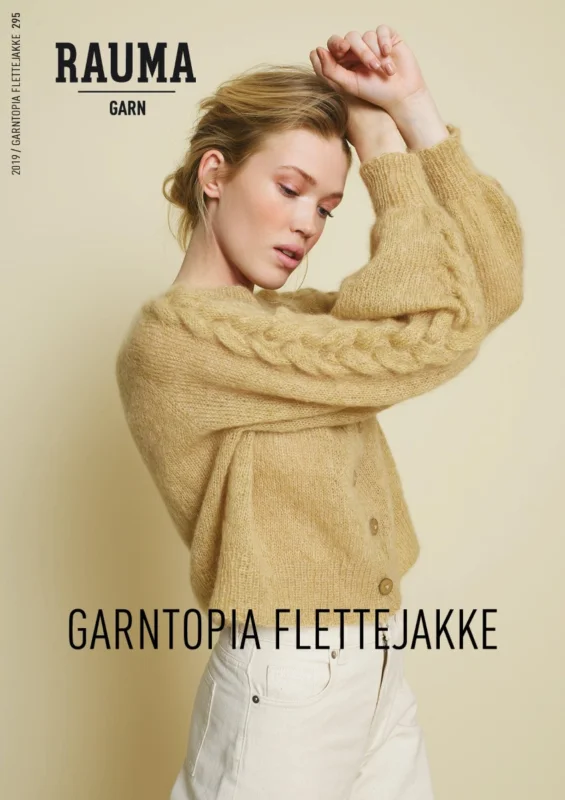 Mönsterblad Garntopia flettejakke (295) Utförsäljning