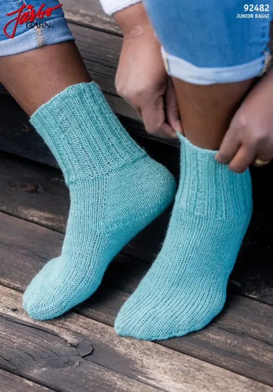 Rea Mönster Fleegle Heel-sockor i Junior Raggi (92482)