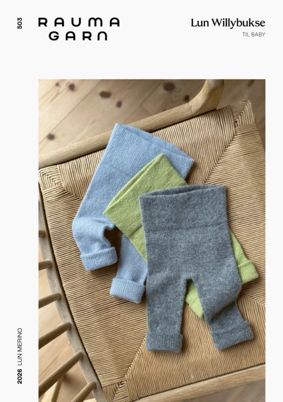 Köp online Mönsterblad Lun Willybukse (503)