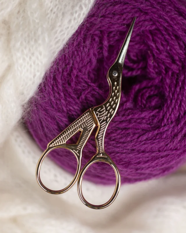 Broderisax Stork Endast idag