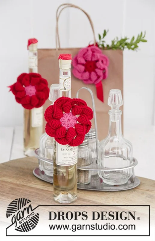 Trygg betalning Festive Flowers i Drops Baby Merino