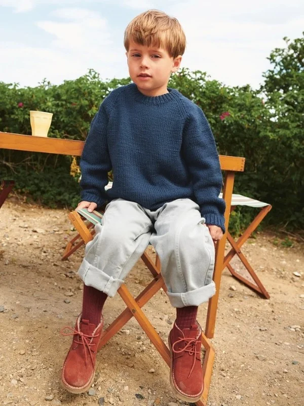 "TIRO SWEATER JUNIOR" stickad i Smart 2506-4c Snabb leverans