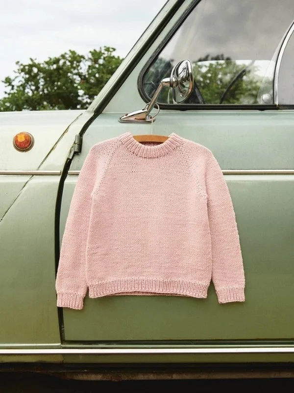 Erbjudandepris "TIRO SWEATER JUNIOR" stickad i Merinoull 2506-4b