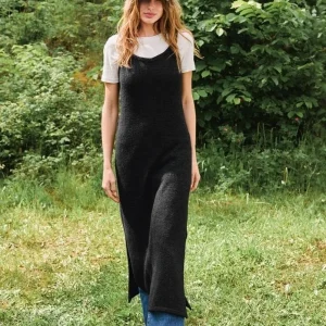 "EMERSON DRESS" stickad i Alpakka Silke och Alpakka Följetråd 2507-2b Fynd