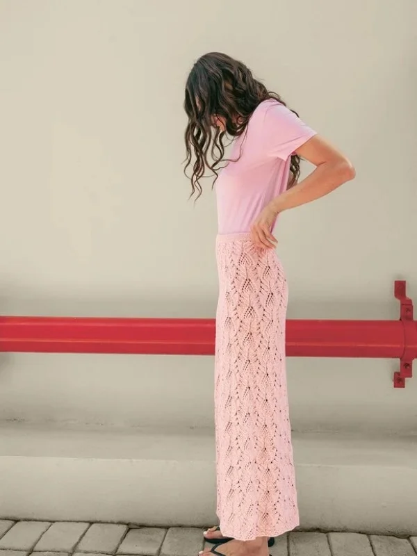 "Summer skirt kort och lång och top" stickad i Tynn Line 2504-3a+b+c Lågt pris